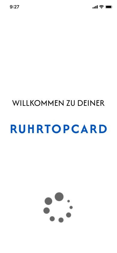 Willkommen-Screen