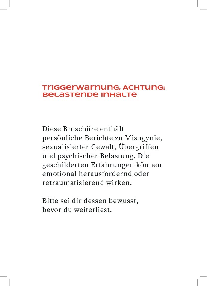 Triggerwarnung